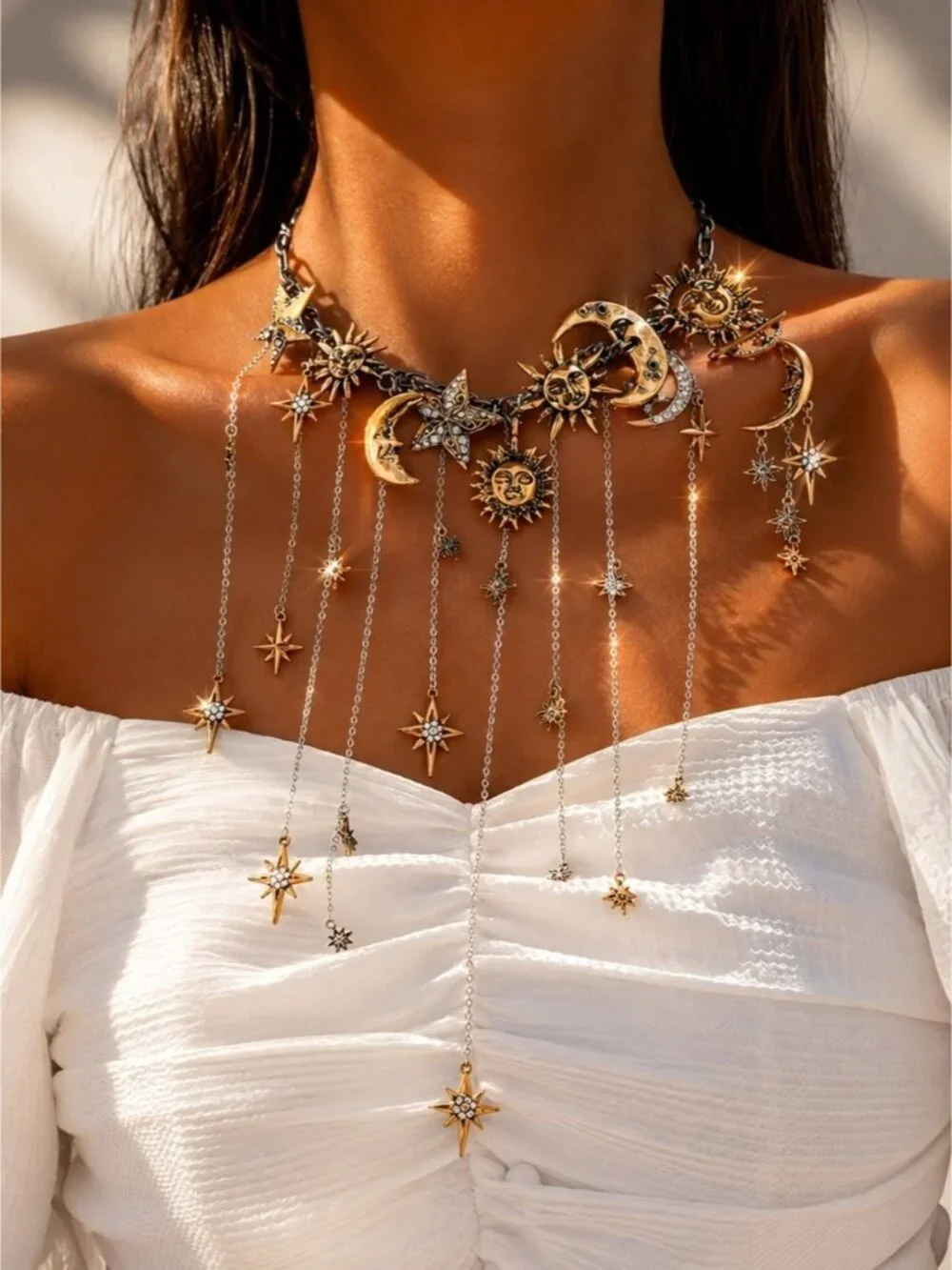 Anthropologie bold gold